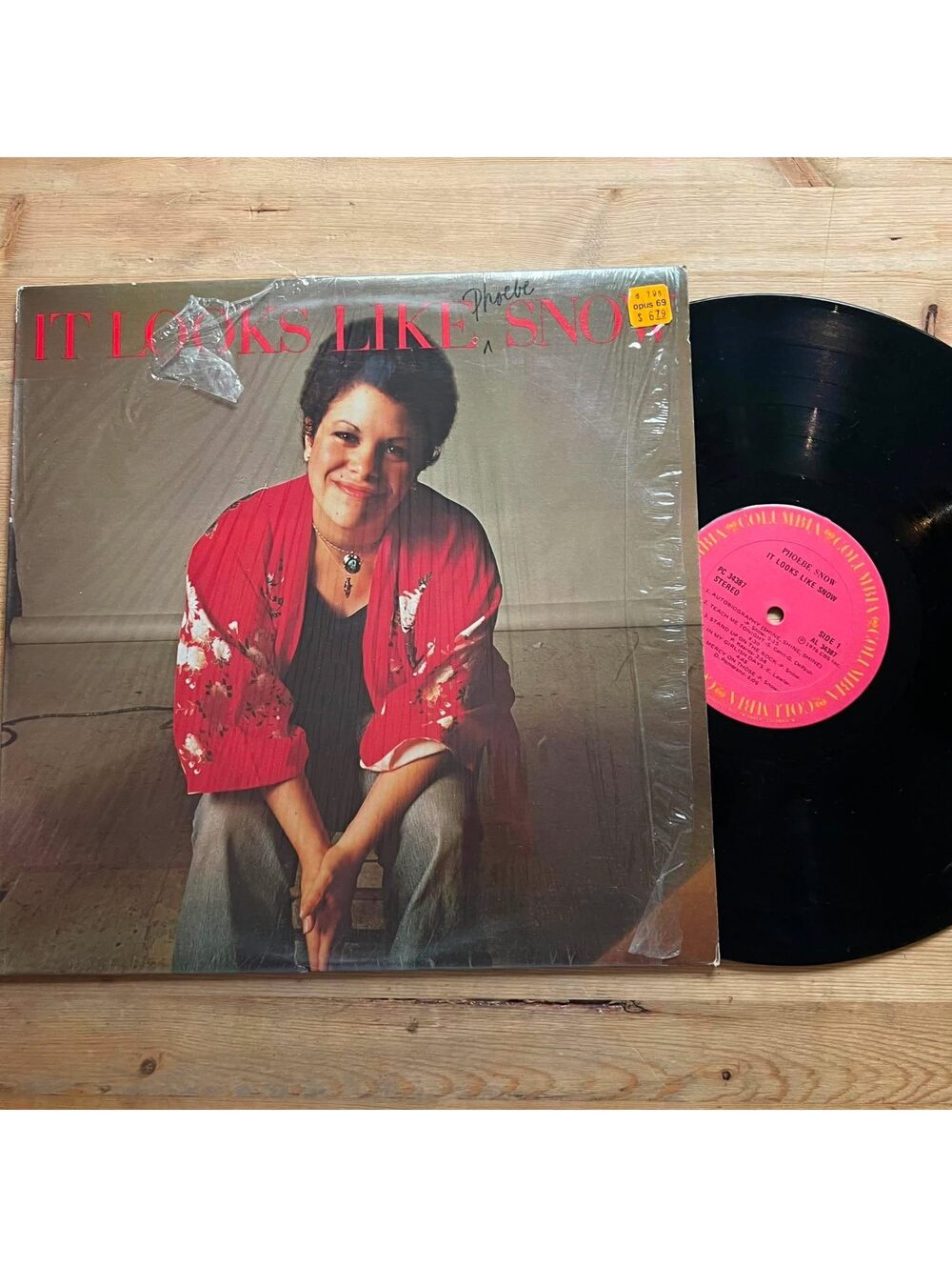Phoebe Snow - It looks like Snow 33rpm VG+ VR16